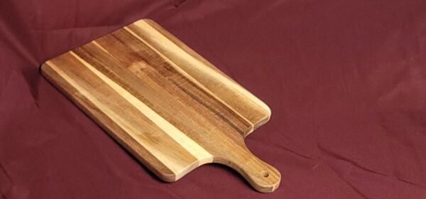 Acacia Wood Cutting Boards w/Handle - Image 2