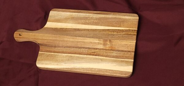 Acacia Wood Cutting Boards w/Handle
