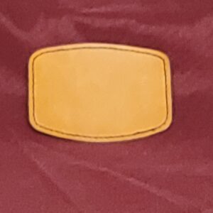 Leather Iron-on Patches Buckle