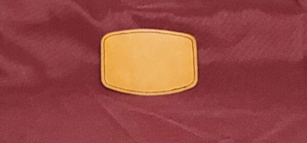 Leather Iron-on Patches Buckle