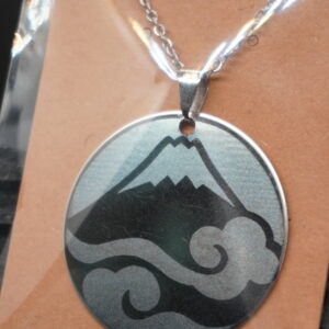 Circle Pendant and Chain