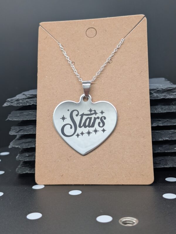 Heart Pendant and Chain - Image 2
