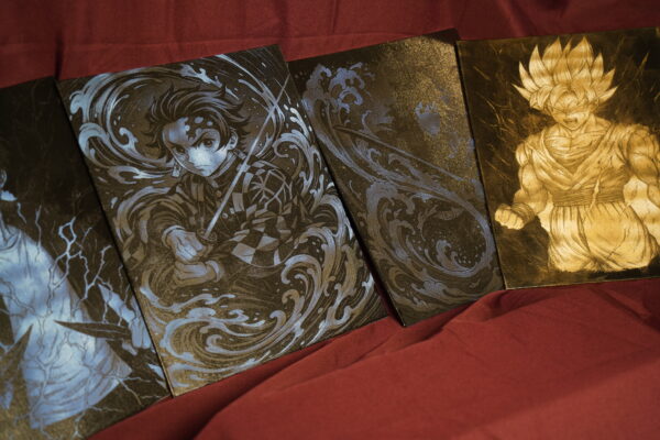 Custom Laser Engraved Art on Canvas Panel 11x14"
