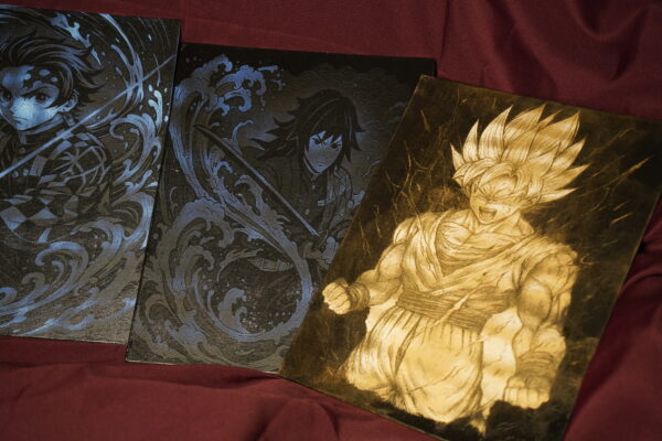 Custom Laser Engraved Art on Canvas Panel 11x14" - Image 2
